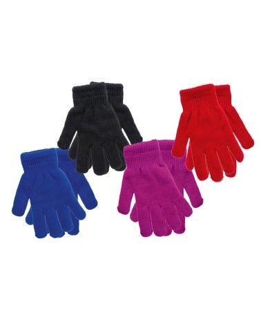 Dicke farbige Schulkinder Thermo Handschuhe, 1Paar