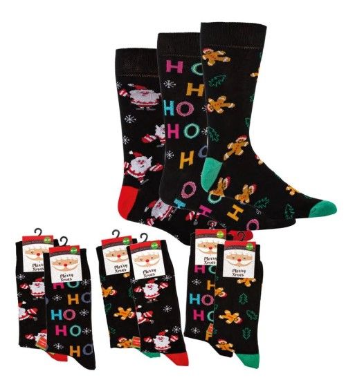 Socken "Merry Christmas", 2 Paar