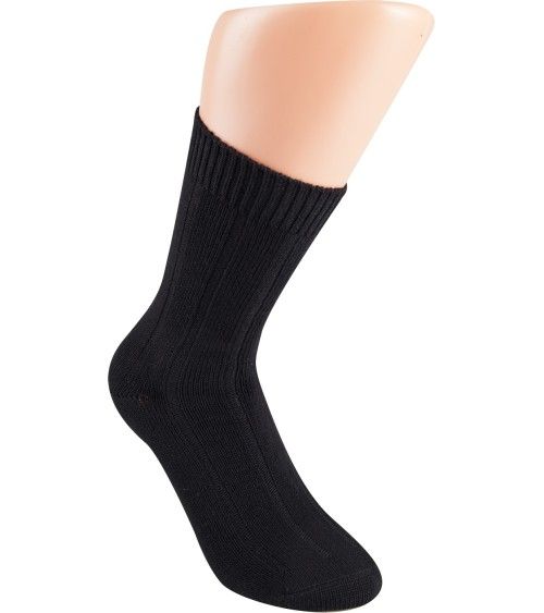 Extra Garn Socken „BAMBUS“, schwarz