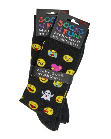 Socken Smile - Emoji Motiven