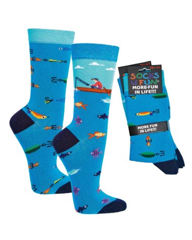 Socken für Angler - Fischer, 2 Paar