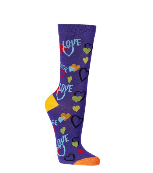 Regenbogen Socken für Toleranz und Liebe Motiven