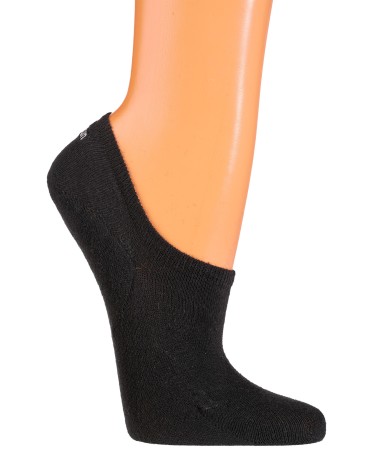 Baumwolle Füsslinge - Footies mit Silikon Pad Farbe schwarz