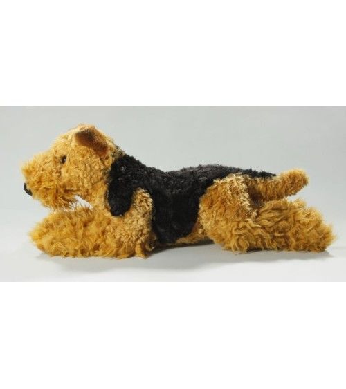 Airedale Terrier Püschhund - liegend, 42 cm