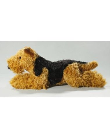 Airedale Terrier Püschhund - liegend, 42 cm