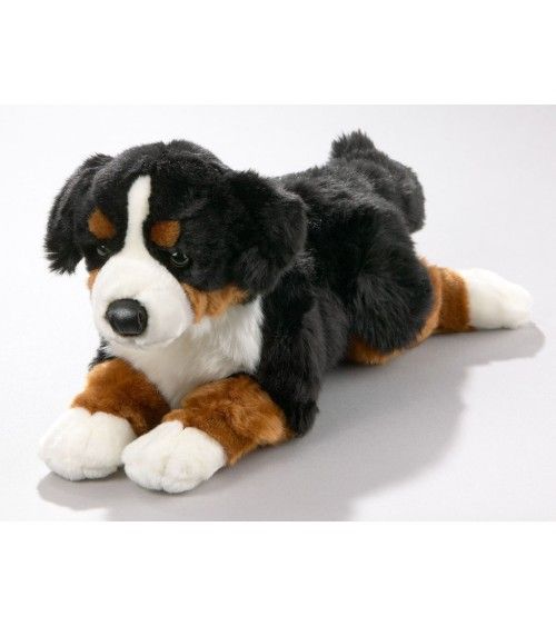 Berner Sennenhund liegend 36 cm Hund Stofftier Plüschtier Kuscheltier Super Soft 