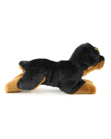 Rottweiler Hund Plüschtier - Stoffhund, liegend ca. 40cm