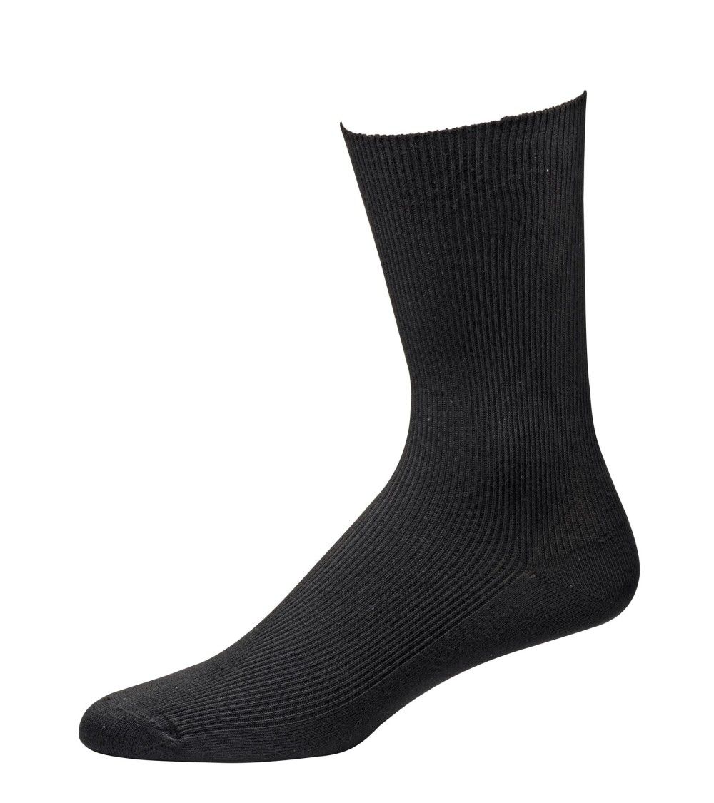 15 Paar Herren Kellner Socken schwarz 100% Baumwolle 