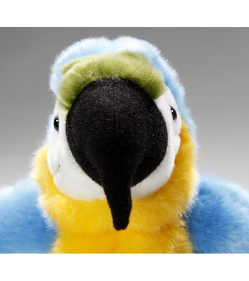 Papagei Ara blau-gelb aus Plüsch ca. 20cm