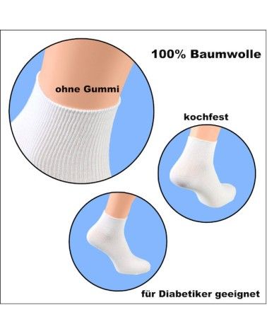 Arzt- & Krankenschwester Socken, 100% Baumwolle